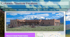 Desktop Screenshot of coloradomountainvacations.net