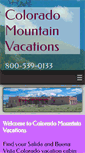 Mobile Screenshot of coloradomountainvacations.net